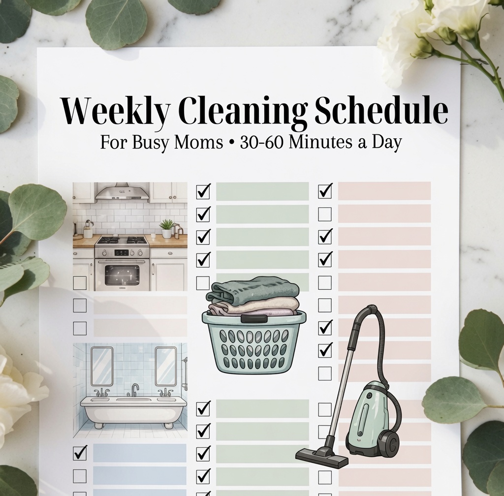 Weekly Cleaning Schedule